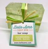 Mandarin, Lime & Basil Soap