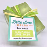 Mandarin, Lime & Basil Soap